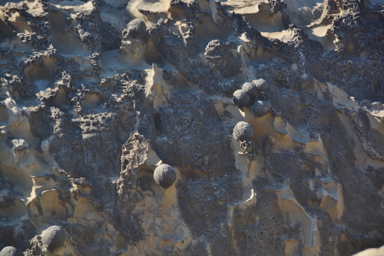 gnarly rock formations